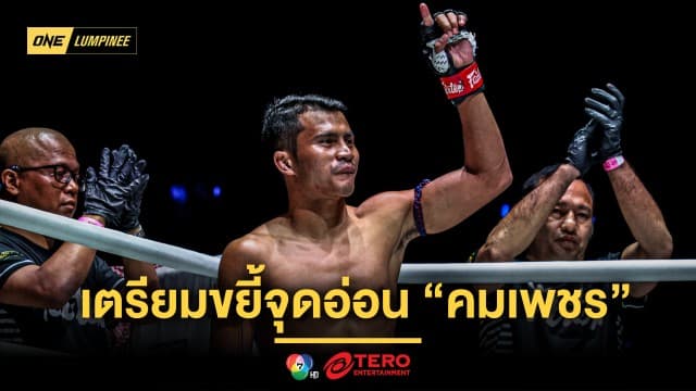 รู้ไส้รู้พุง “ชาติพยัคฆ์” เตรียมขยี้จุดอ่อนเล็งน็อก “คมเพชร” เป็นคนแรกใน ONE ลุมพินี