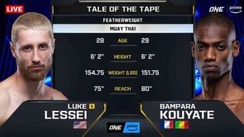 ลุค ลิสซีย์ vs บัมปารา คูยาเต | ONE FIGHT NIGHT 23 | 6 ก.ค.67 | CH7HD