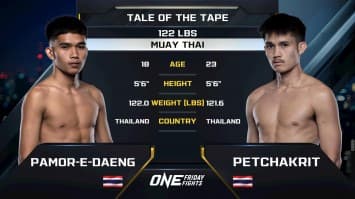 ผามออีแดง โชคอำนวยชัย vs เพชรชาคริต แกวินยิม | ONE ลุมพินี 121 | 22 ส.ค. 2568 | Ch7HD