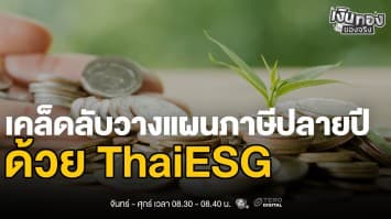 ThaiESG คืออะไร ? ทำไมนักลงทุนถึงให้ความสนใจช่วงปลายปี | เงินทองของจริง